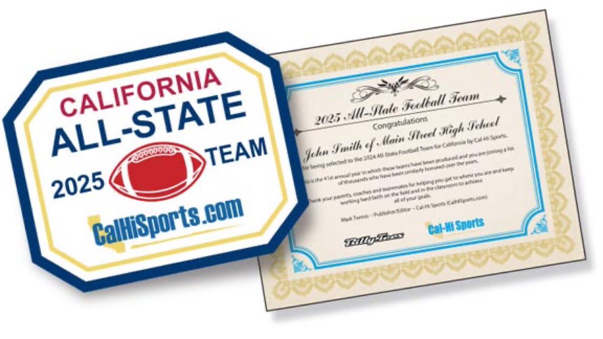 hunter_eligon's tweet photo. Blessed to be named to the All-State team @CalHiSports @LosAlFootball @TEAMHUSTLEFB @adamgorney @BlairAngulo @ChadSimmons_
@SWiltfong_ @Zack_Poff_MP @coachsnyder66 @tfent2
@Coach_Bowe @coachcobes @GregBiggins @OC_Recruits 
@PrepRedzoneCA @johnwdavis
@DLcoachruss @johnwdavis https://t.co/K6eot3dFz8
