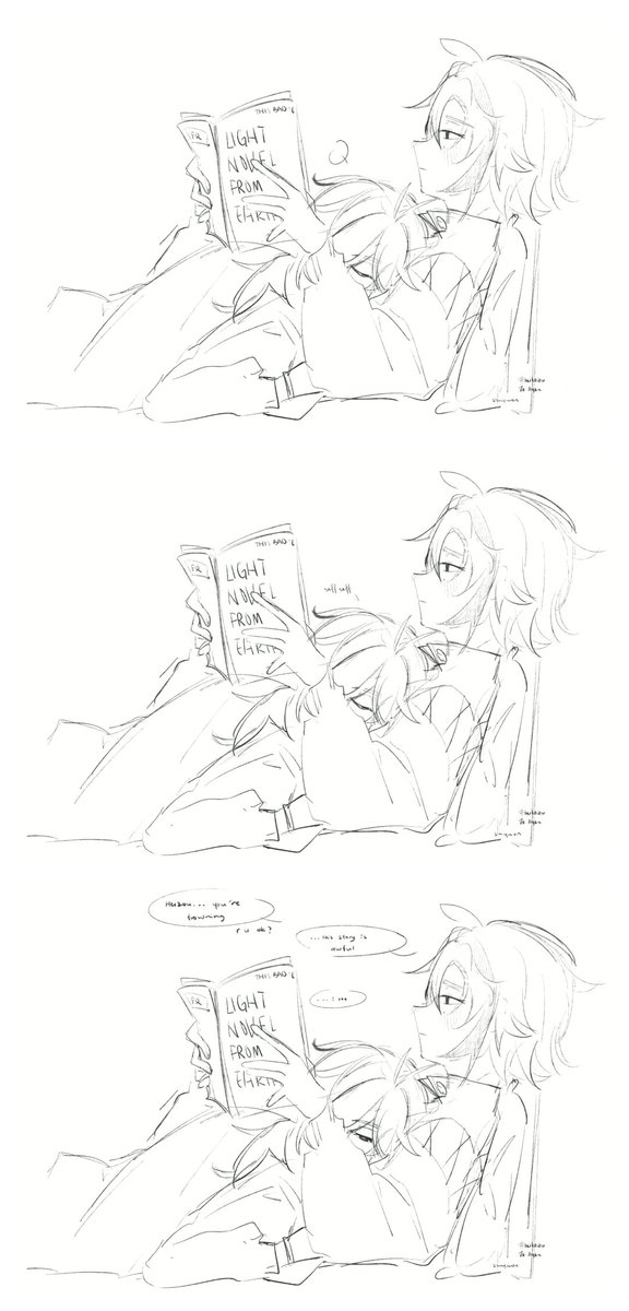 <a href="/ayzachan/">Ayza 🦇</a> i just realized its vampire au 💔 probably my first and last time drawing heikazu