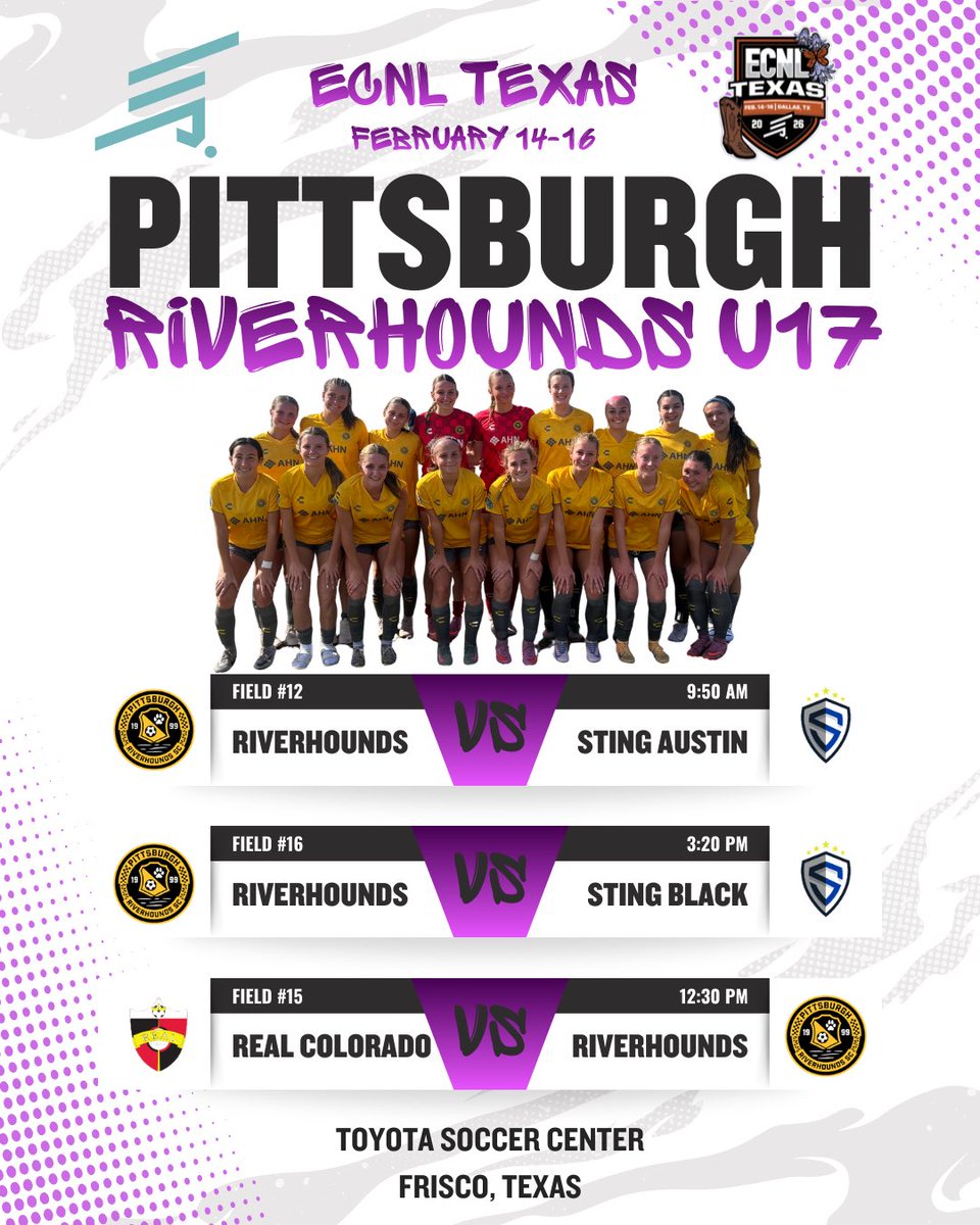 Pittsburgh Riverhounds Academy U17 ECNL tweet media