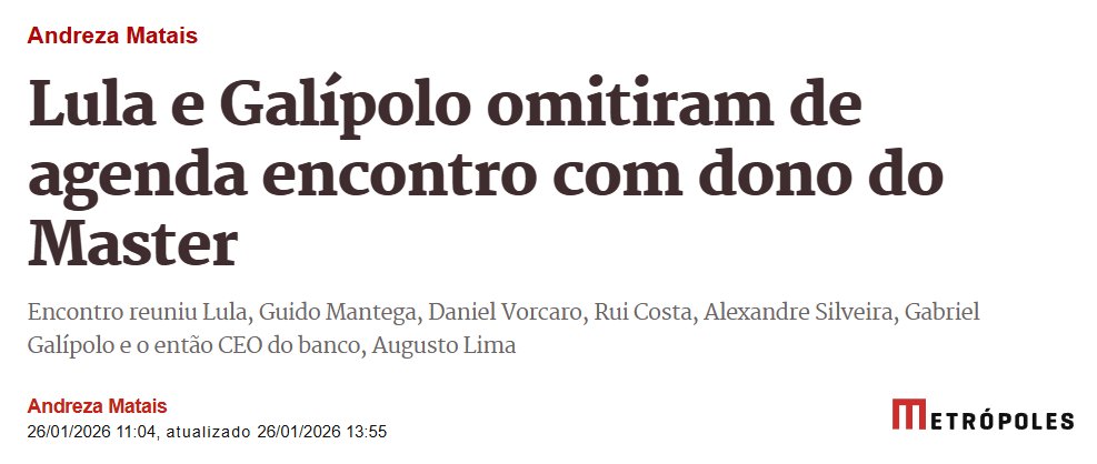 Lula é o cara capaz de subir num palanque para dizer que falta “vergonha na cara”, com toda sinceridade do mundo, ao “cidadão que deu um desfalque de quase R$ 40 bilhões neste país”.

Isso depois de ter se reunido fora da agenda com esse mesmo cidadão para tratar sabe-se lá de