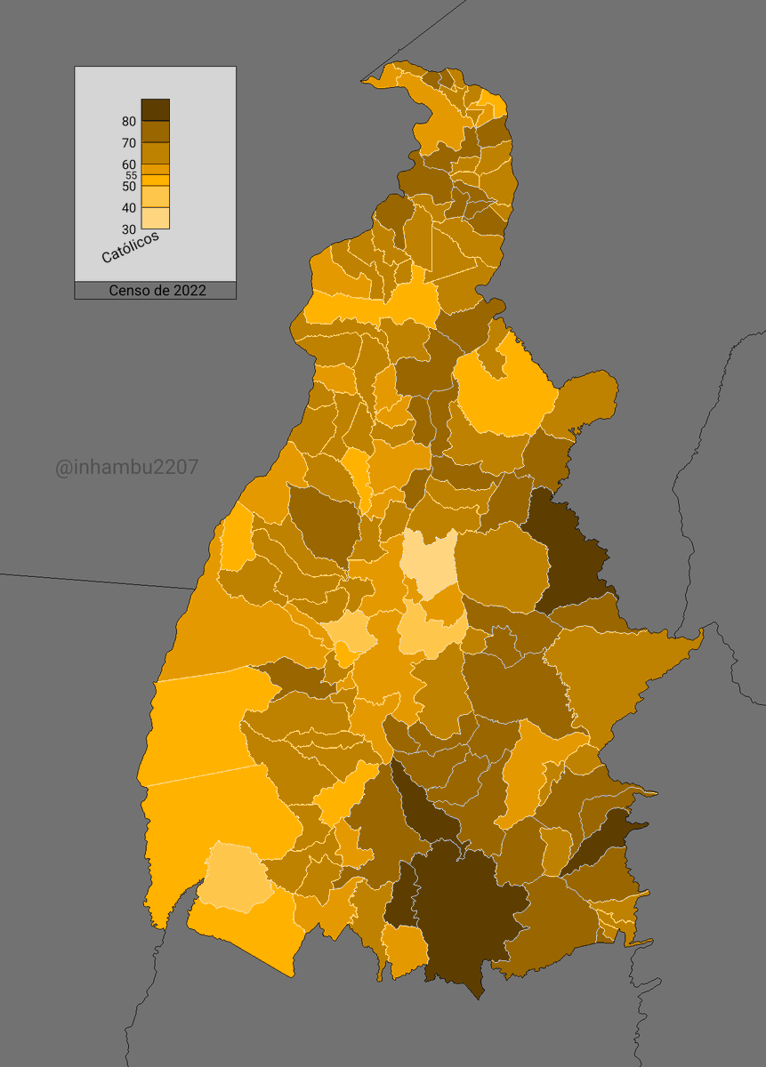 inhambu2207's tweet photo. Religião dominante nos municípios do Tocantins

Porcentagem geral do estado:
Católicos: 58,6%
Protestantes: 23,4% https://t.co/cIDppk66Df