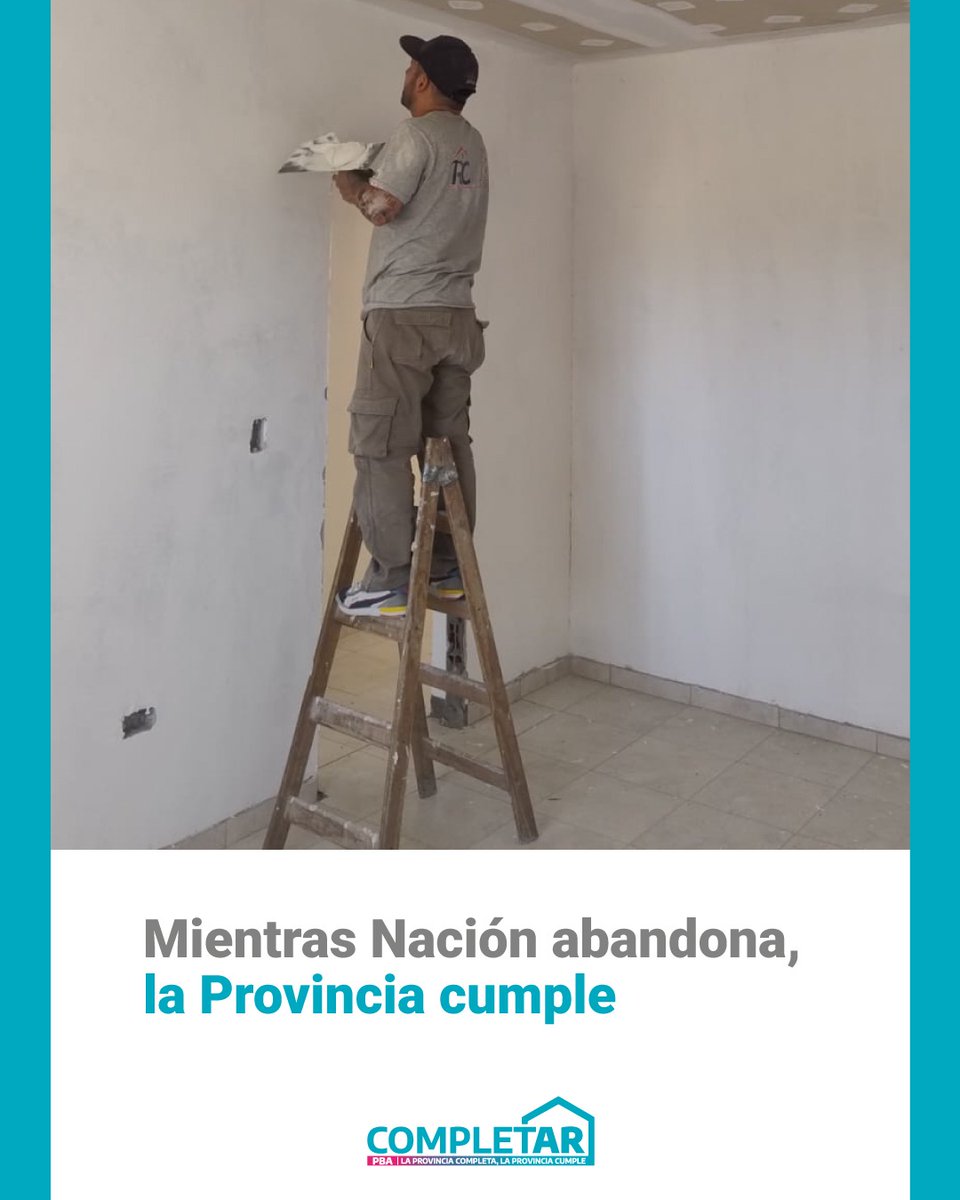 MinHabitatPBA's tweet photo. ¡Avanzan las obras en #Navarro! En este municipio vamos a #Completar la construcción de 10 viviendas que el gobierno Nacional dejó paralizadas.

Con este programa seguimos haciendo posible que las obras se finalicen y lleguen a las familias que necesitan un hogar. https://t.co/NEaR7vLKaL