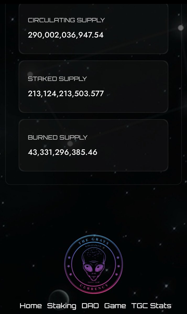 About to break below 290 Billion token supply! Thats 13% of supply burned thus far! 🔥🔥🔥🔥👽