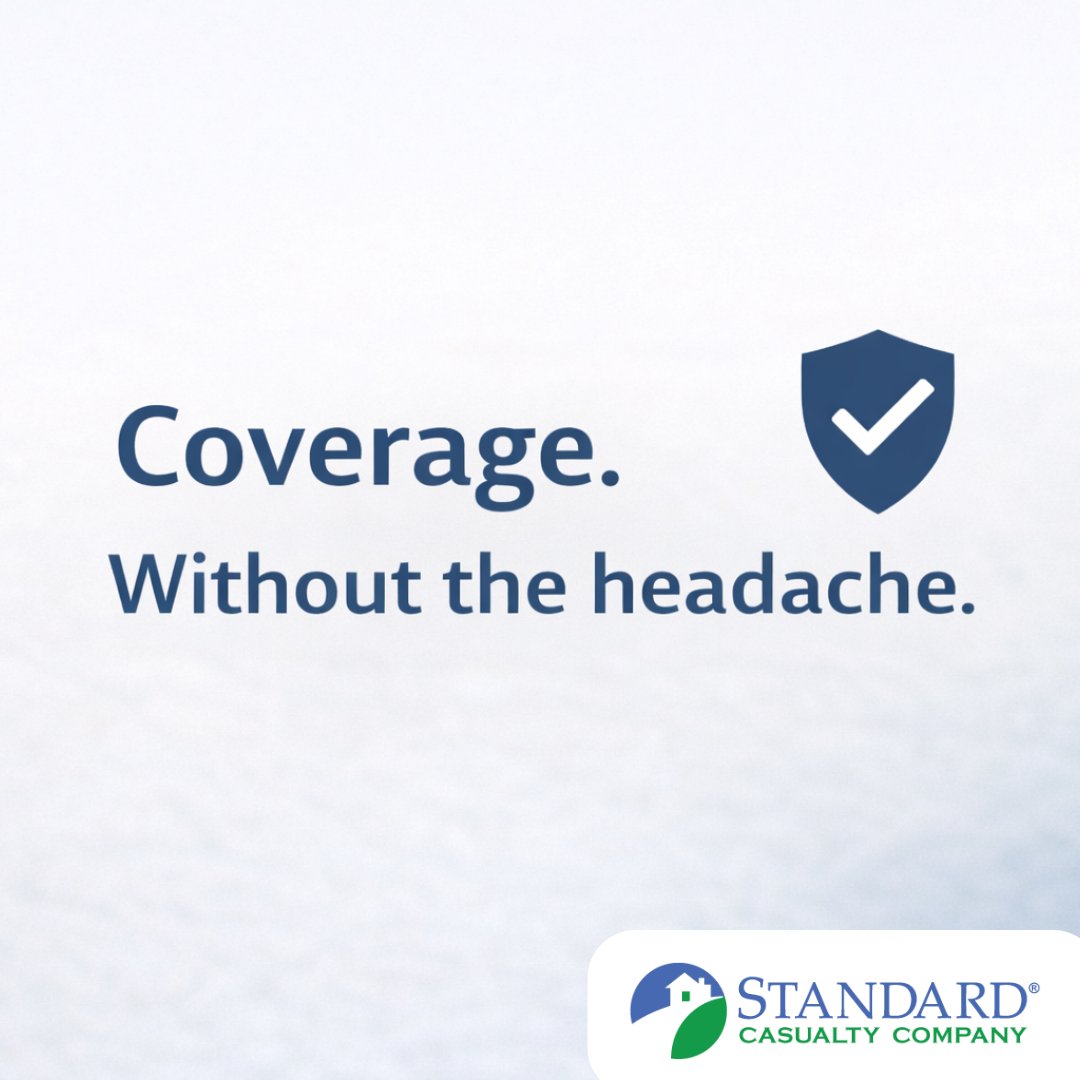 StandardCas's tweet image. Coverage shouldn’t be complicated.

Standard Casualty makes it easier to protect your manufactured home with reliable coverage you can count on, without the stress.

Get a quote: stdins.com/sia-insurance-…

#ManufacturedHomeInsurance #MobileHomeInsurance #StandardCasualty