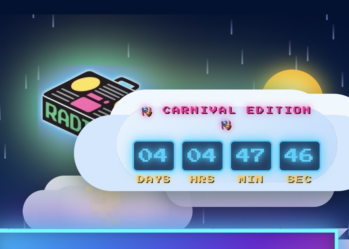 ☁️ radioflo.it 🎊
🎉 #carnival is  #calling 🎭