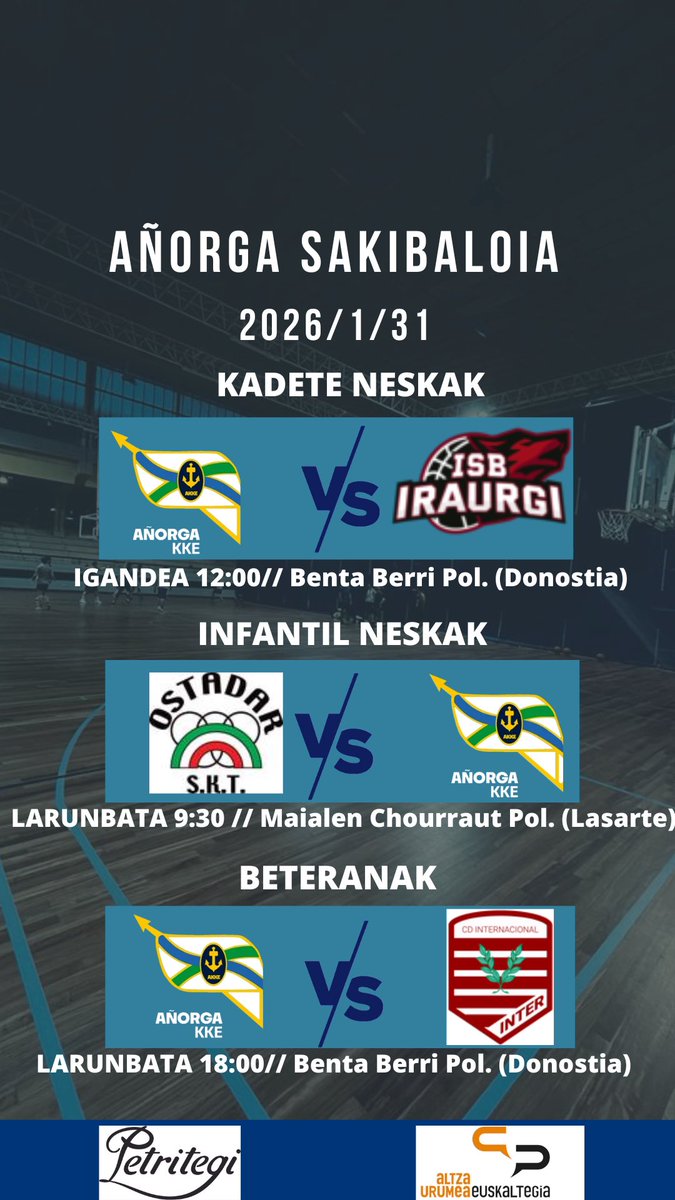 AÑORGA SASKIBALOIA tweet media