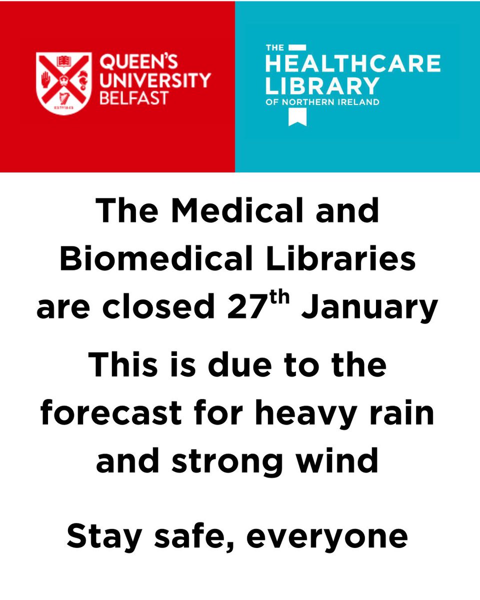 The Healthcare Library of Northern Ireland tweet media