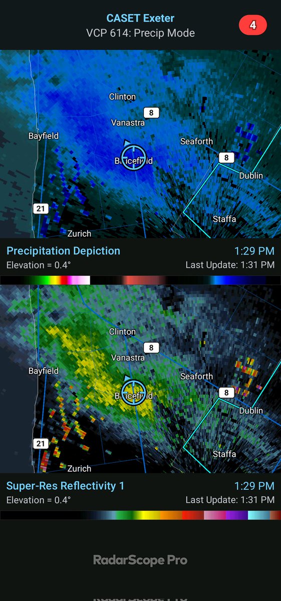WxOntario1's tweet photo. Absolutely PUKING snow right now with this squall near #Brucefield

Easily 8-10cm/hr rates

#OnWX #ONStorm https://t.co/zvB0L7hvU5