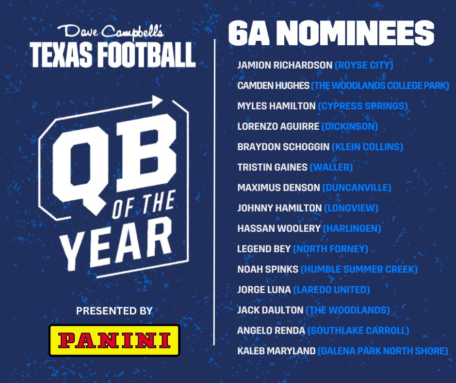 Dave Campbell's — TexasFootball.com tweet media