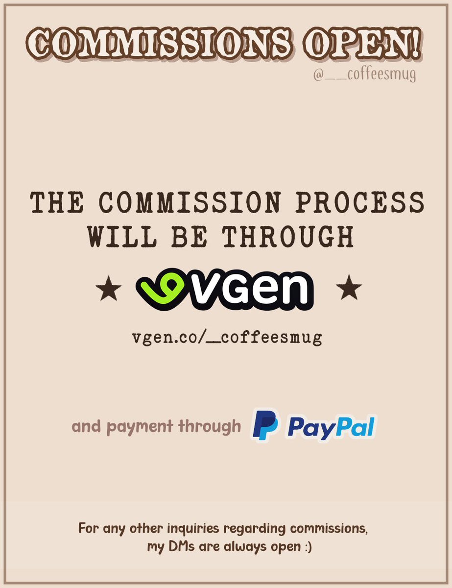 Mocaccino • VGEN COMMISSIONS OPEN • tweet media