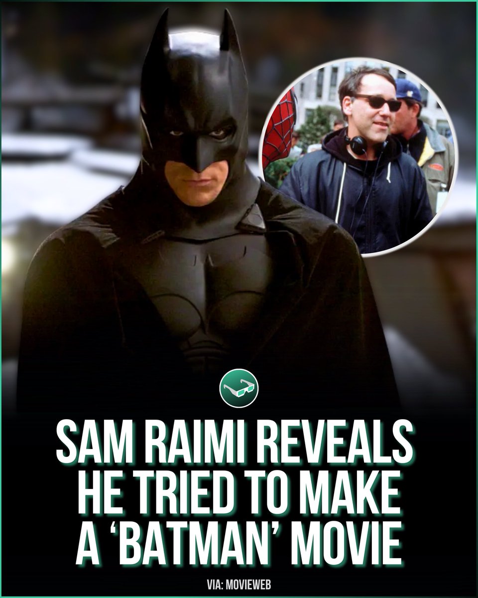 DylansDeepDive's tweet photo. Sam Raimi says he once tried to make his own βBATMANβ movie π±
Apparently he loves the character! However, he couldnβt get the rights he needed. Would you have watched this? π«’
#batman #samraimi #samraimispiderman #batmanmovie https://t.co/LQgOR7z4qG