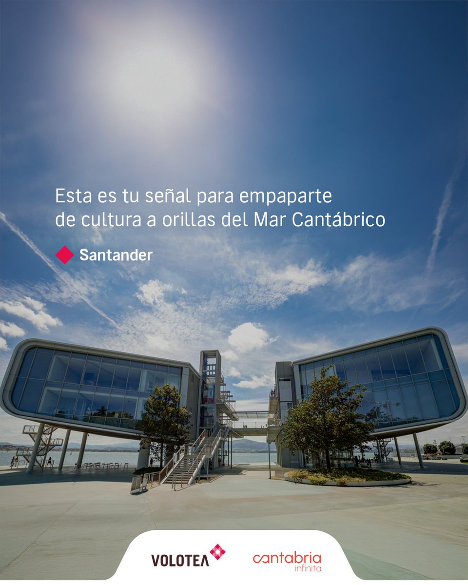 Santander se consolida como el nuevo epicentro cultural del norte 🌊✨
Museos, arte y creatividad se dan cita con grandes hitos de cara a 2026.
Del Centro Botín a los murales frente al mar, aquí la cultura se vive. 🎨
