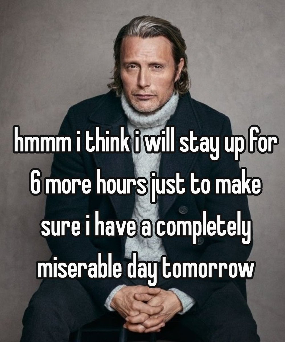 MadsPosting's tweet image. for someone who loves sleep so much you'd think i'd go to sleep earlier but no