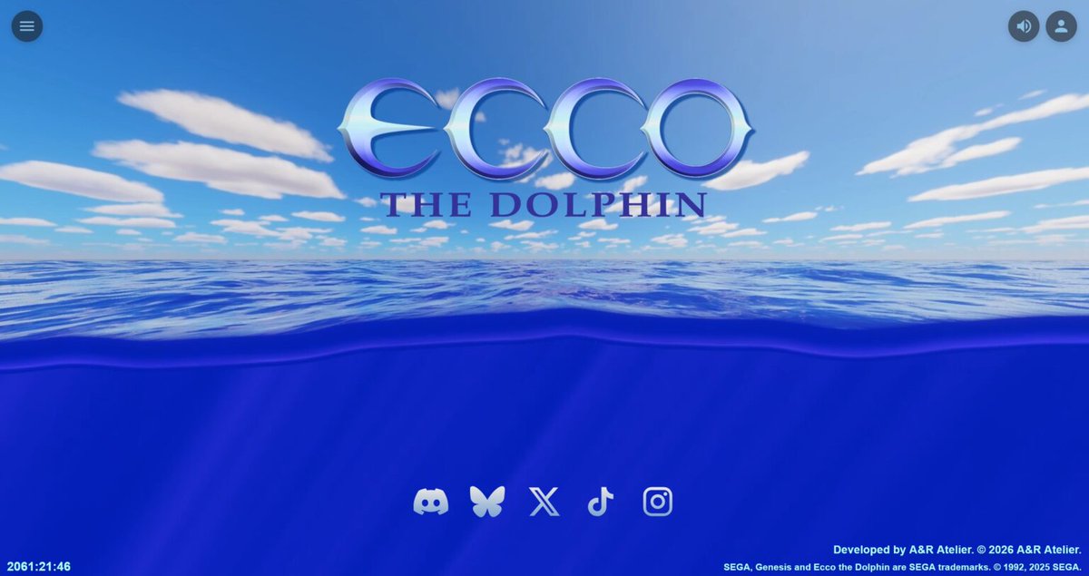 lastmincontinue's tweet image. NEWS: Ecco the Dolphin is resurfacing, with several new projects in development. - lastminutecontinue.com/news/ecco-the-… #SEGA