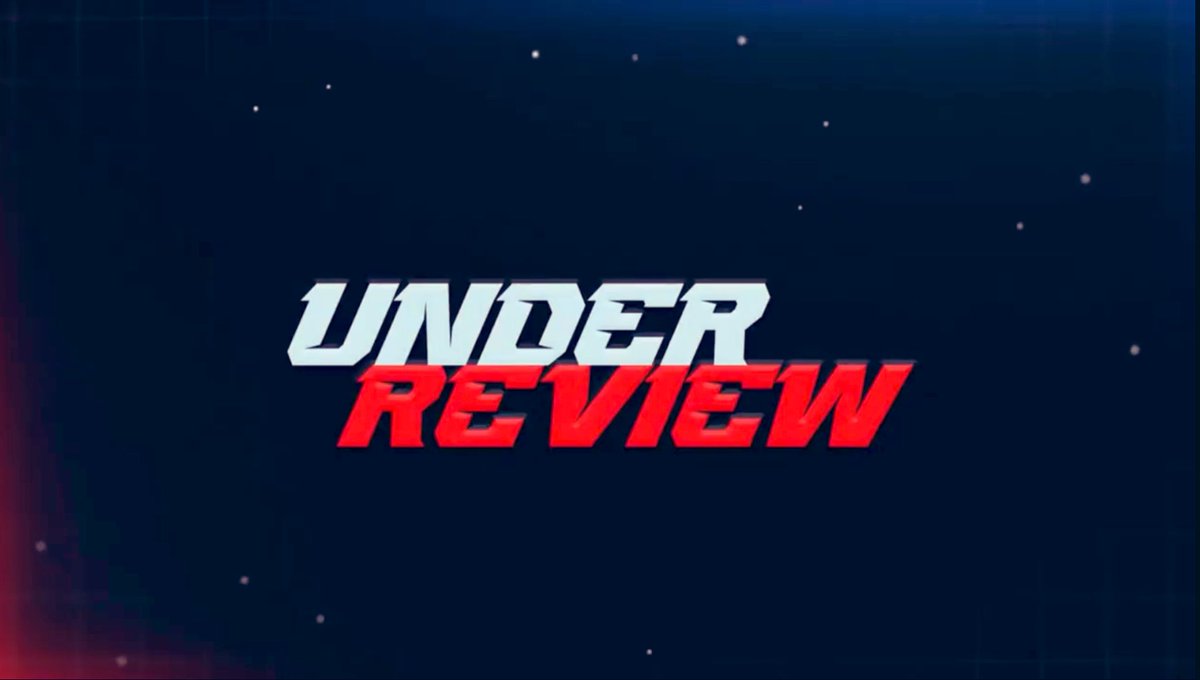Some news - sad to say that Under Review has officially ended after three seasons.

I had an absolute blast hosting this show and am thankful to anyone who ever tuned in.

I’ll still be here at the network producing for <a href="/Cover1FilmRoom/">The Film Room</a> and working behind the scenes 👊🏻