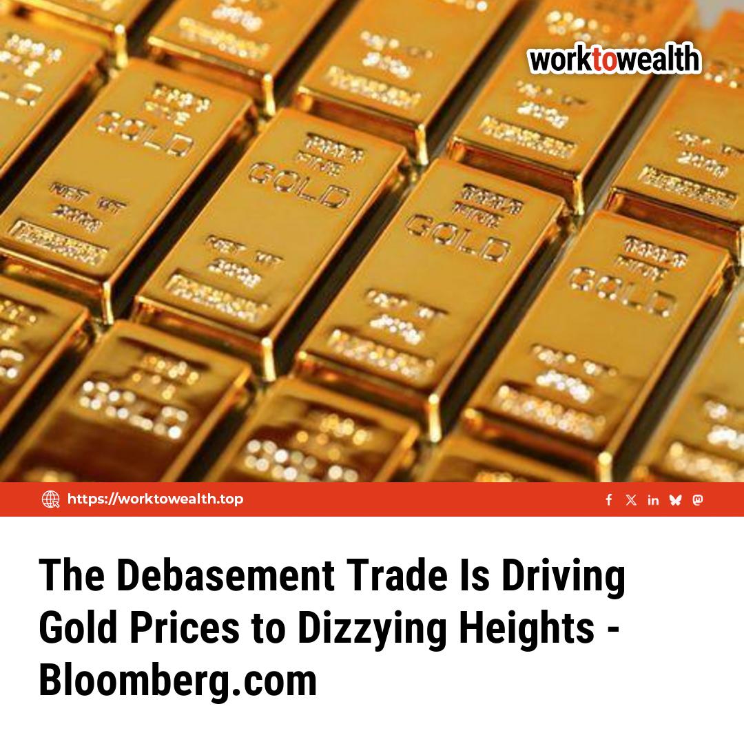 work2wealth's tweet image. Gold's dizzying climb signals strong investor concern over currency debasement. This flight to a traditional store of value underscores the importance of resilient portfolio strategies, especially for long-term wealth preservation.