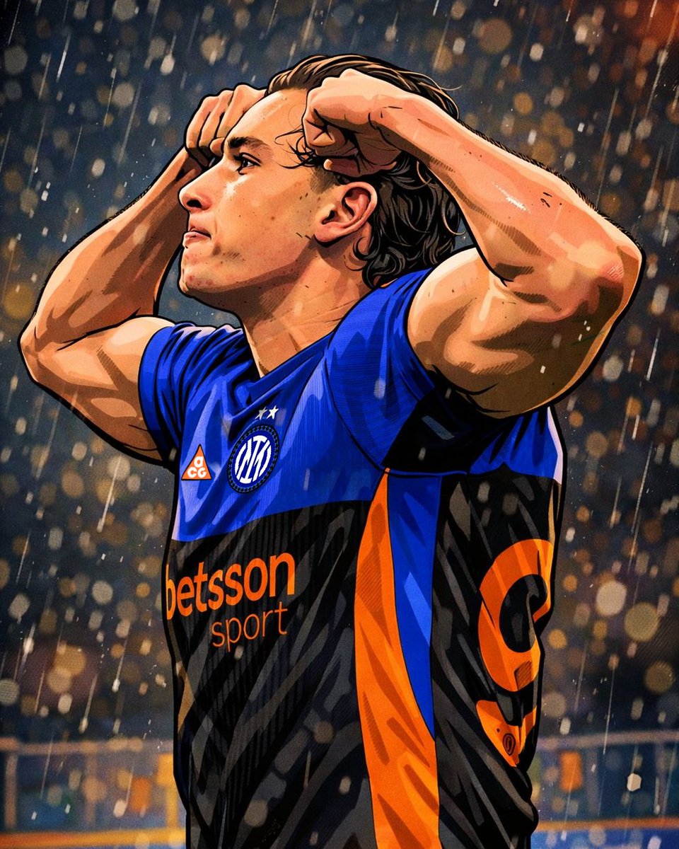 Inter's tweet image. Sketch the match 🖌️