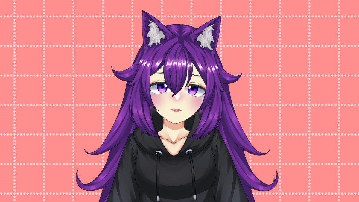 YoiriVT's tweet photo. e finalmente, ela chegou! 💜🖤 
ótimo trabalho feito pela @ophelusss, amei demais o resultado!! agora é criar coragem pra fazer live né? https://t.co/ib0RXKEVIj