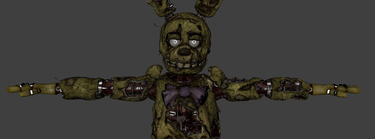 Oh yeah and take this PBR Port of the FNAF Rewritten Springtrap. No proper release because I've just wanted to get this out the way. mediafire.com/file/h1qvpxs7b…