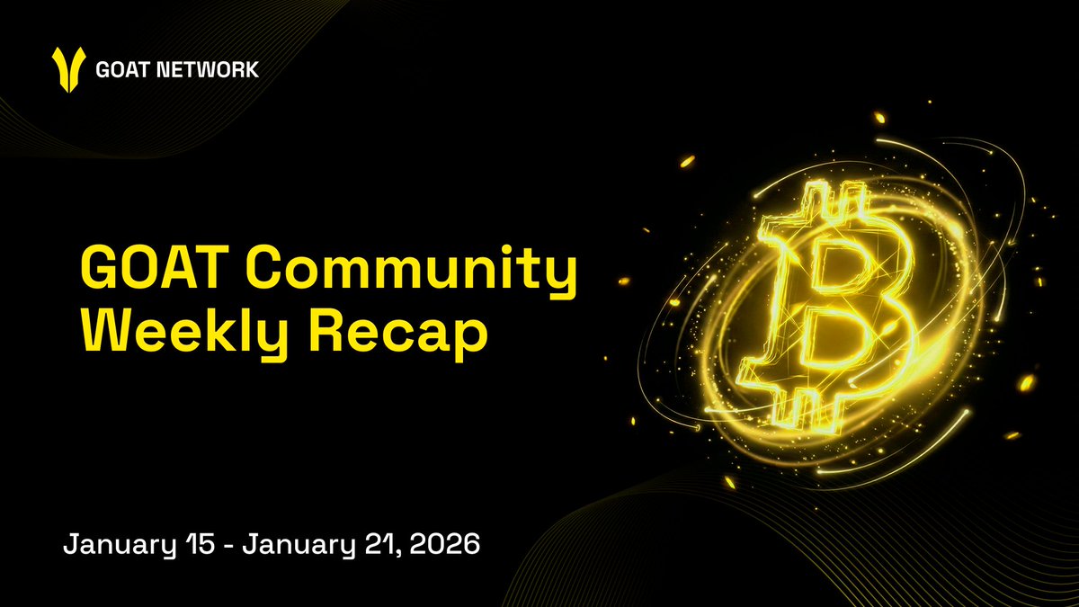 GOAT Network 🟡 (@GOATRollup) / Posts / X