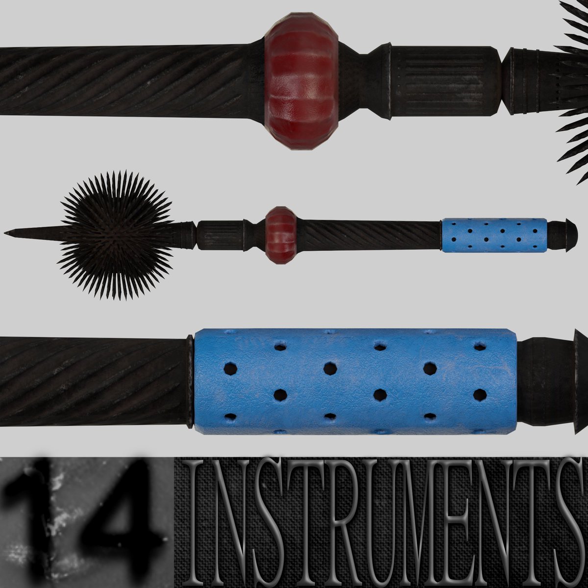 [instruments #14 _ 29386 TRIS] #b3d #blender