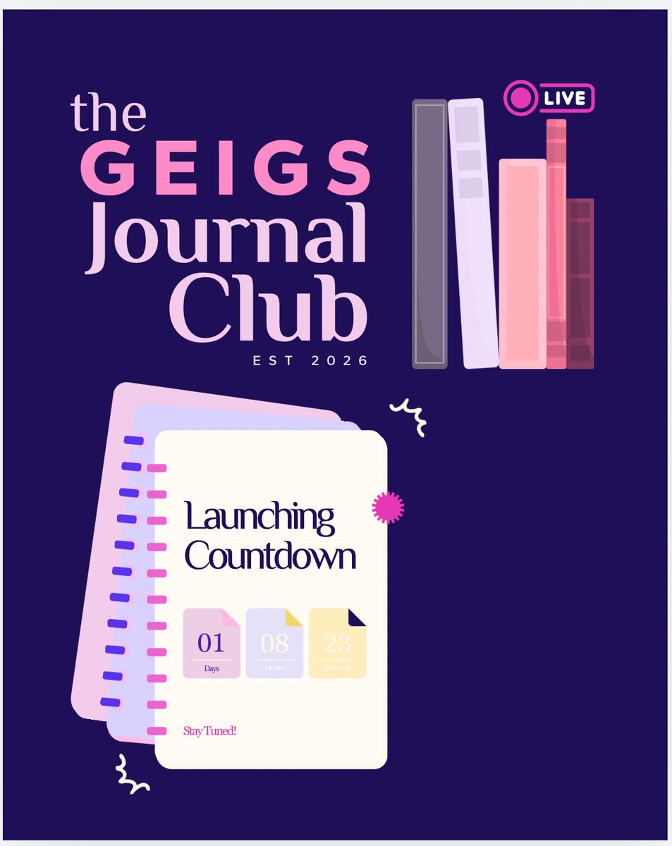 gendereqsurg's tweet image. Happening TOMORROW!

Join us for a focused discussion on gender representation and industry payments in surgery, with insights from our invited guests .

🗓 Jan 27 | 7pm EST
🔗 Register here: lnkd.in/dpgxwc2A

#GEIGS #WomenInSurgery #EquityForAll #SoMe4Surgery