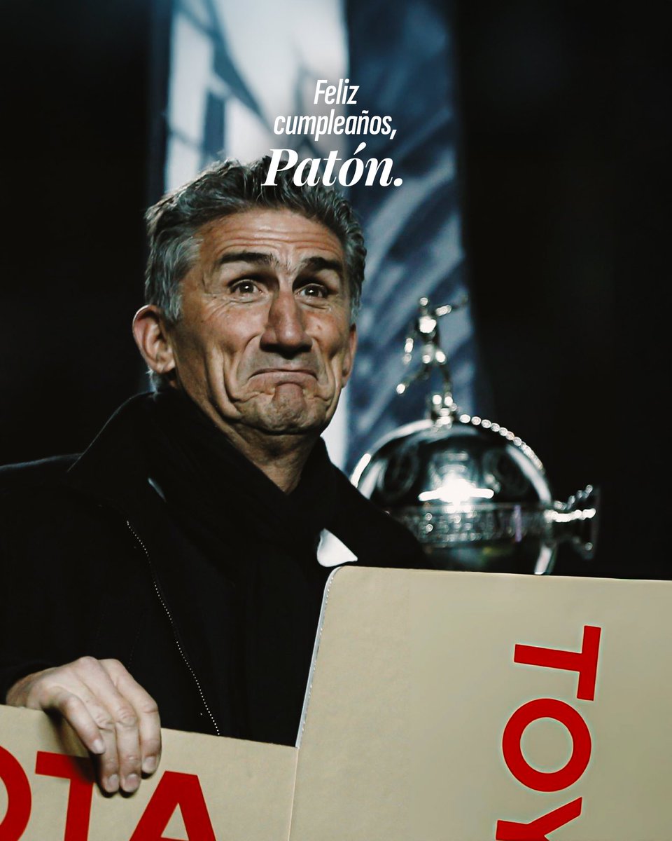 Nos regalaste el día más feliz y a cambio te juramos amor eterno.

Feliz cumple, Patón. La gloria será siempre tuya.