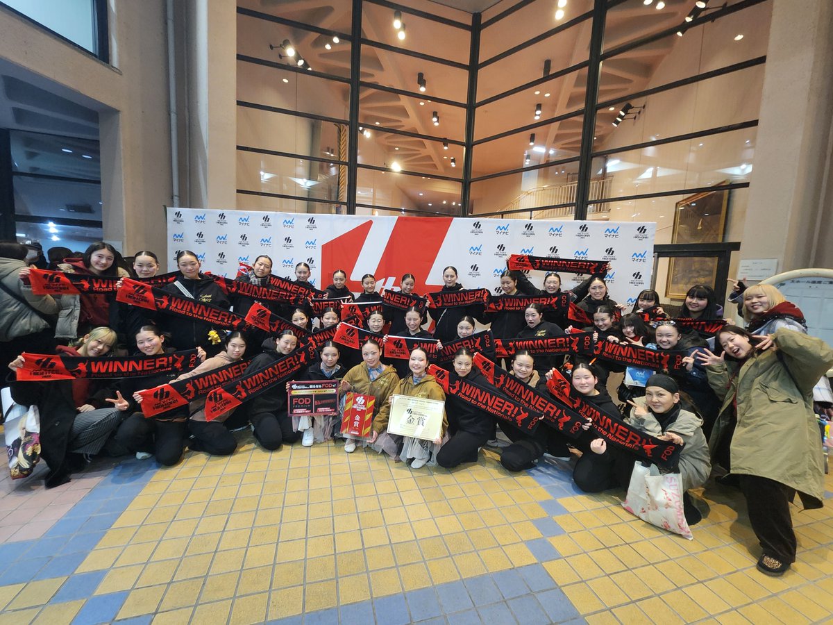 shoin_dance's tweet photo. 2026.1.10  
金賞受賞！マイナビハイダンvol.2！
今回は１位となり、４月の全国大会行きが決まりました！両国国技館でもがんばります！！
詳しくはHPをご覧ください💃
https://t.co/ORswwEhpsj
(高2 塩田)

#マイナビハイダン #藤井寺パープルホール #記憶の固執 #両国へ #高校ダンス最高 https://t.co/5uU52Q8SJQ