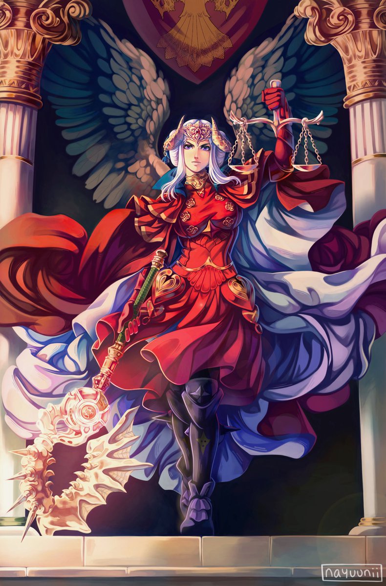 nayuunii's tweet image. Justice — Edelgard von Hresvelg