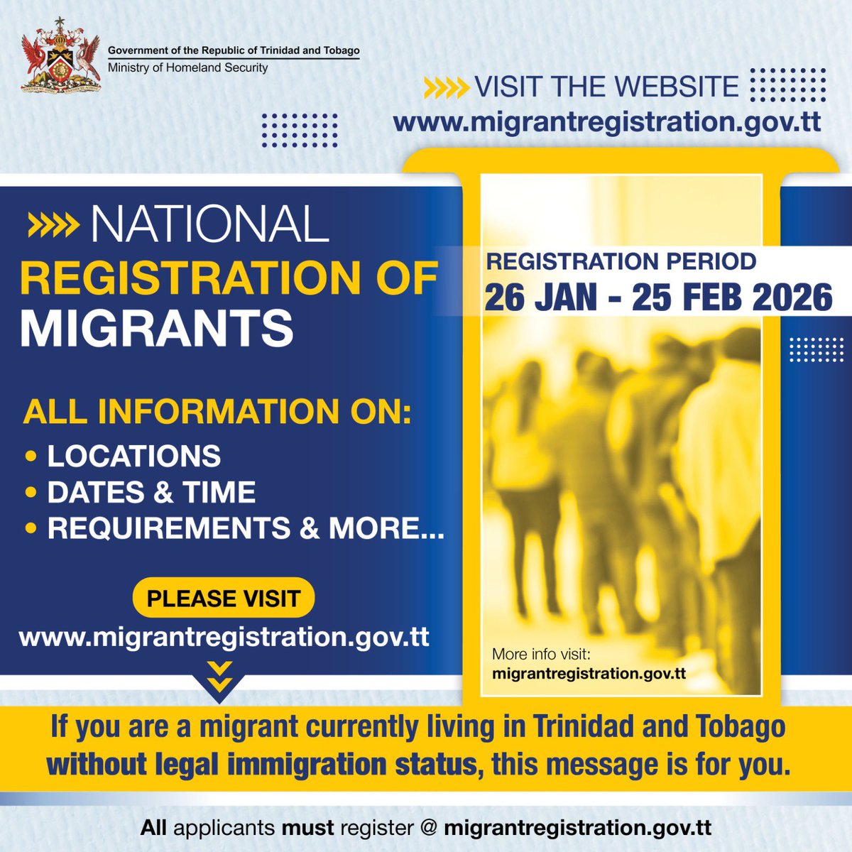 Trinidad and Tobago Government Communications tweet media