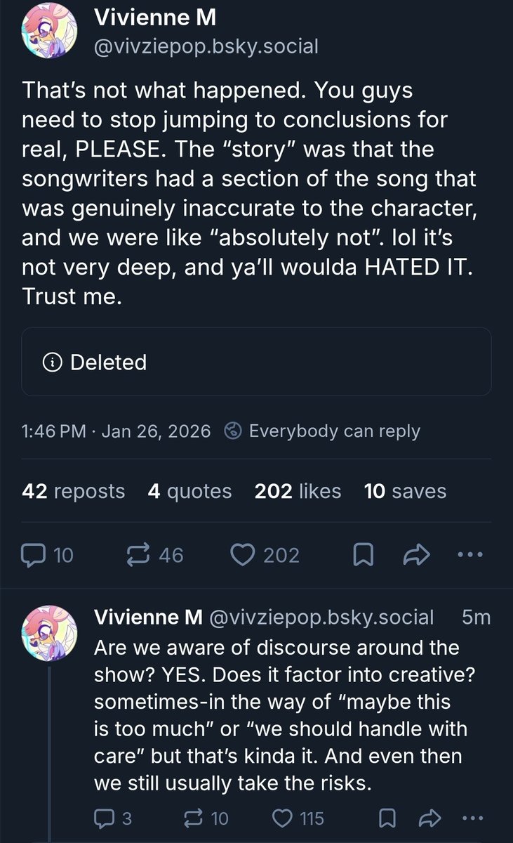 GUYS. HEADS UP. It's a misunderstanding. 

They changed the song because they felt it was inaccurate to Val's actual character. It wasn't toned down. 

We can stop now. 

#HazbinHotel #HazbinHotelValentino