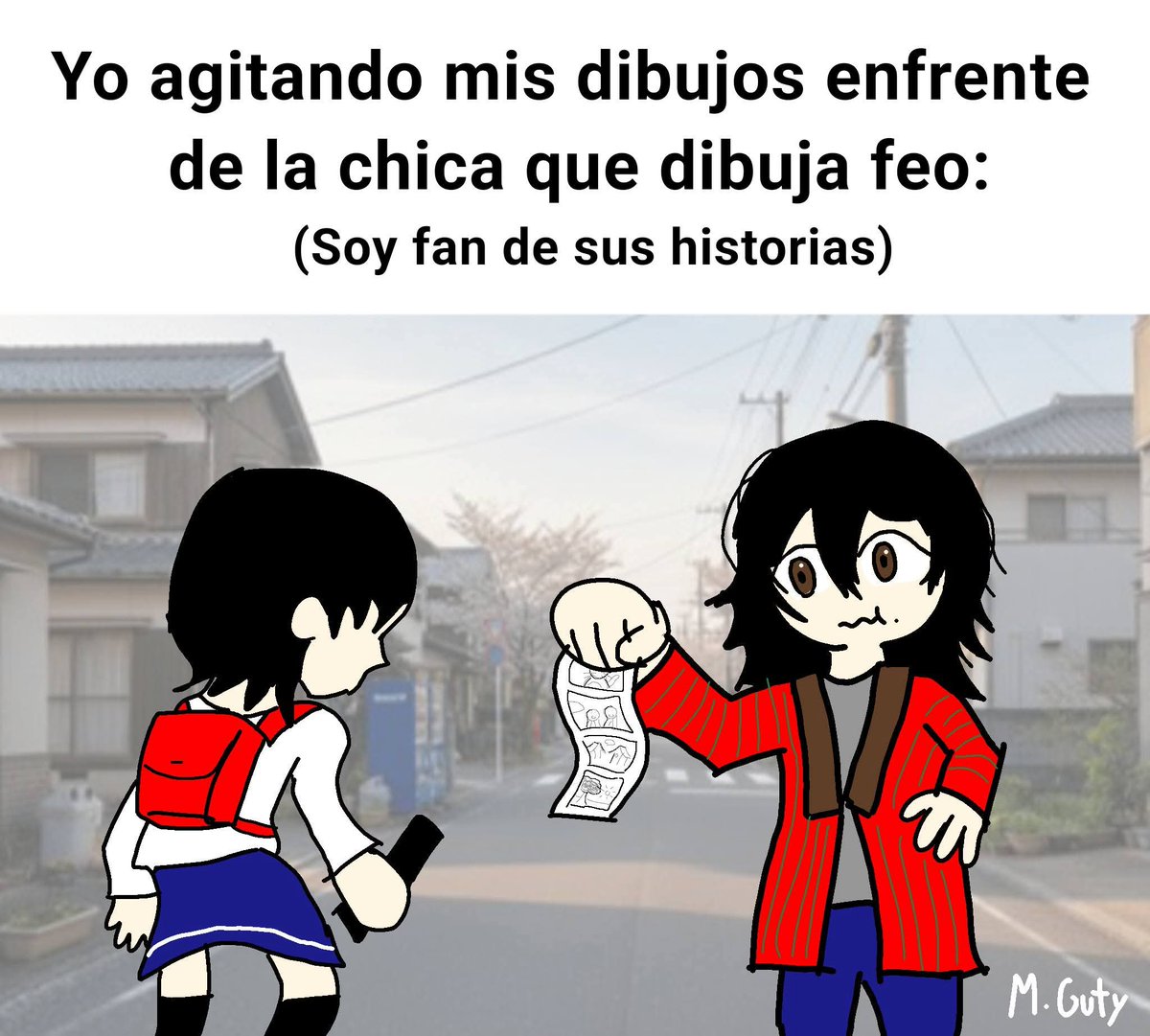 Kyomoto: "Wow, es Fujino sensei, es real, tomen me una foto con ella"
#chainsawman
#LookBack