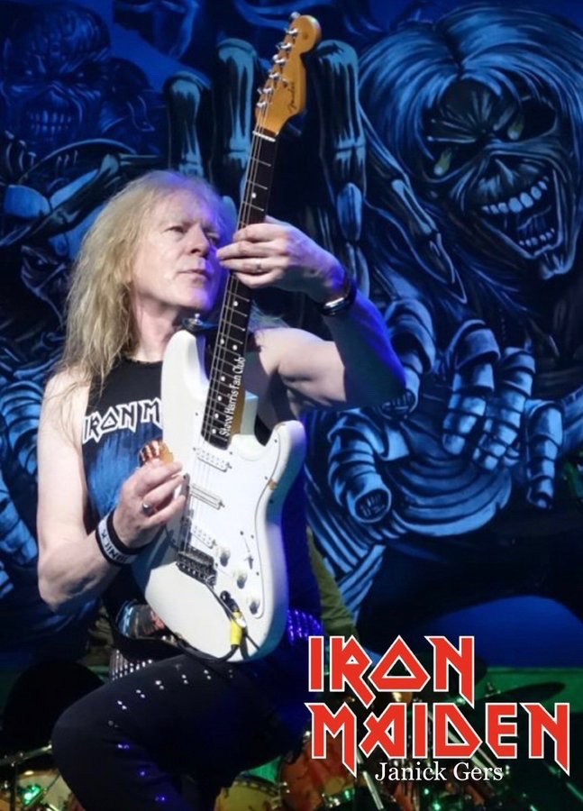 激熱（アツ）！🔥 ۞†Janick Gers (Iron Maiden)†۞🏴󠁧󠁢󠁥󠁮󠁧󠁿 本日