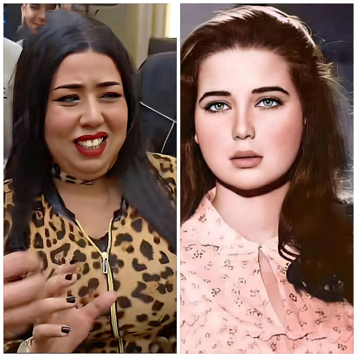nesrinnaem144's tweet photo. الضب شبيهه زبيدة ثروت : معروض عليا 3 أعمال درامية في رمضان  و5 افلام من ضمنهم فيلم قصة حياة زبيدة نفسها 😍😍 https://t.co/5YWRt6ewwW