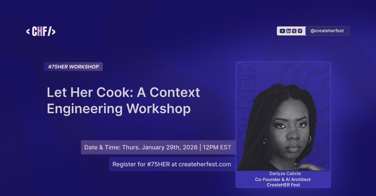 CreateHER Fest tweet media