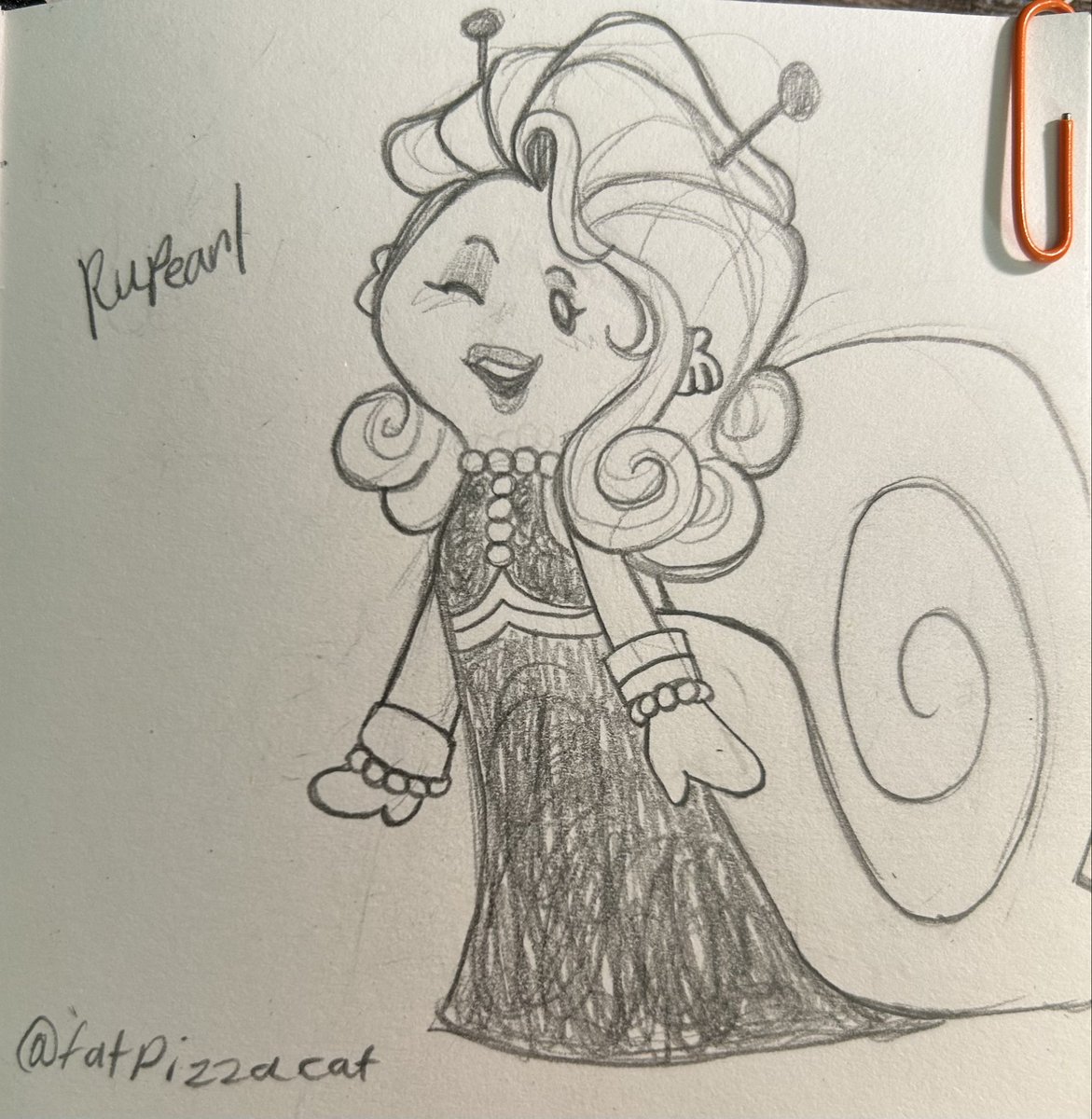 Rupearl ❤️ she’s so cute #doodle