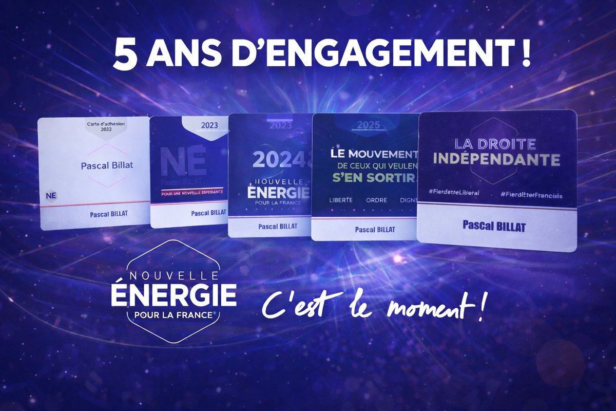 5 ans ! 🎂🎉 
Cela fait 5 ans que j'ai découvert <a href="/davidlisnard/">David Lisnard</a>. Au sein d'une droite en mal d'incarnation, j'ai aussitôt vu le potentiel de cet homme politique que je rencontrais pour la première fois à Boulazac, en #Dordogne, alors qu'il menait campagne pour la présidence de
