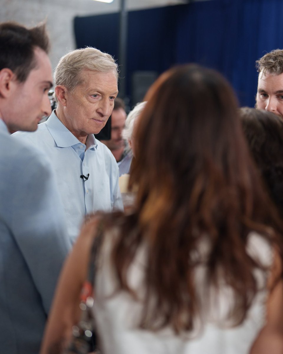 Tom Steyer tweet media