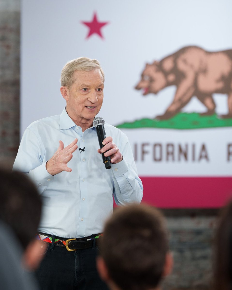 Tom Steyer tweet media