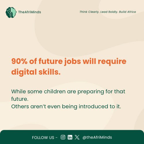 theafriminds's tweet photo. We at AfriMinds are starting 2026 with a renewed vision.

Digital literacy is the future, and underprivileged children should never be left behind. https://t.co/4IvIuVvXoO
