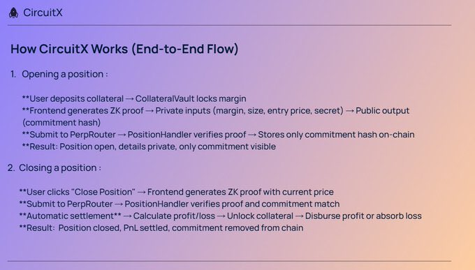 Happy to announce that <a href="/circuitx_app/">circuitX</a> was among the winners of the Zypherpunk hackathon by <a href="/mert/">mert</a> 

2 mentions , I’m proud to be building a private swap &amp; perp dex . Private swap dex is on sol using the <a href="/heliuslabs/">Helius</a> rpc url 

I recently launched a testnet to try out the private perp