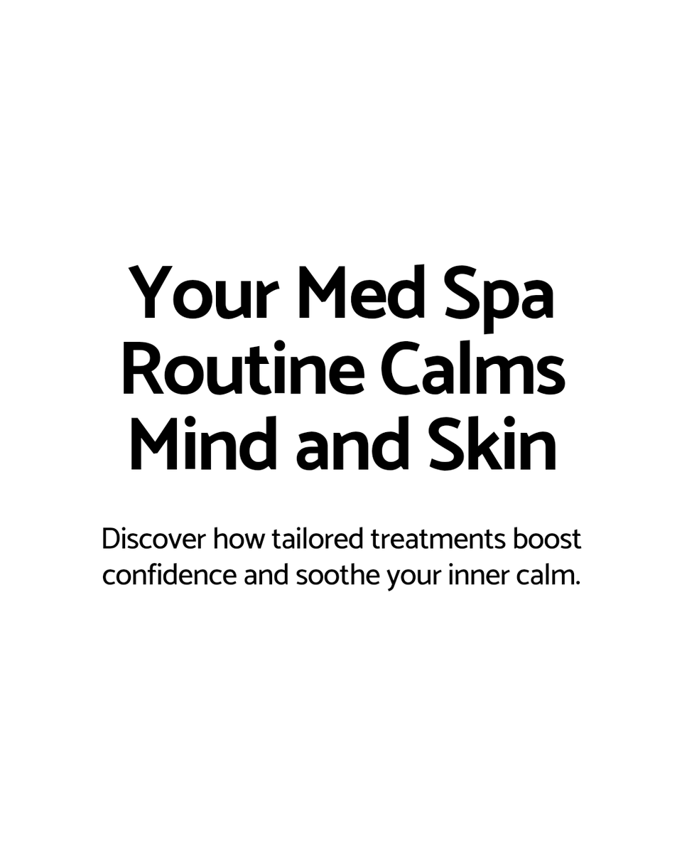 BodyUtah's tweet image. A personalized med spa routine isn't just about glowing skin. It's your secret weapon for confidence and calm. Tailored treatments soothe your mind while bringing out your natural beauty. #utahbodyandsoul #SaltLakeCityWellness #HolladayUtah #SLCMedSpa