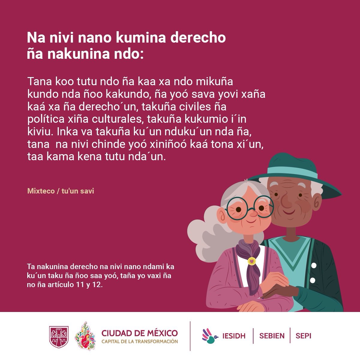 Sistema Integral de Derechos Humanos tweet media