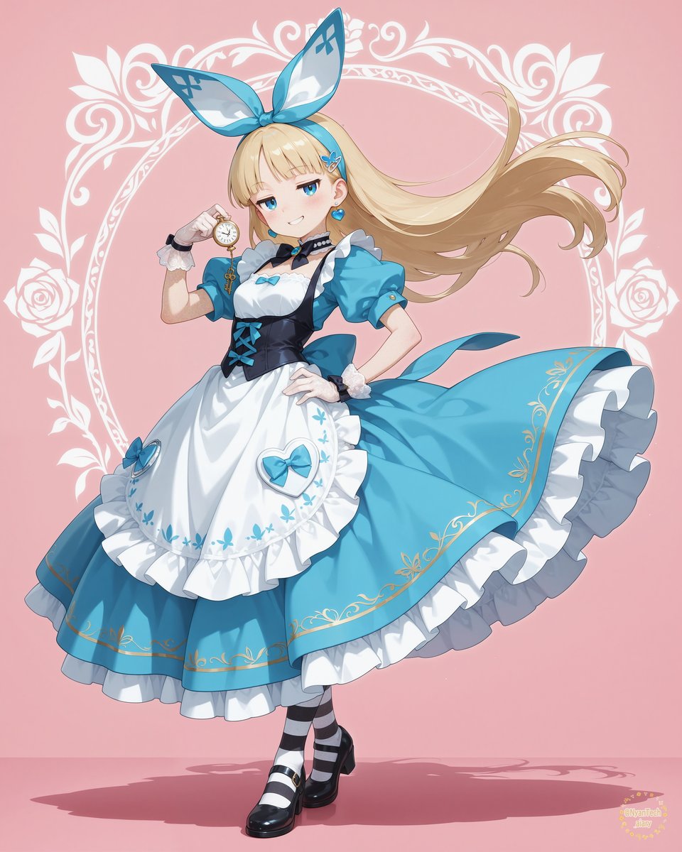 アリス #AIイラスト #オリジナル