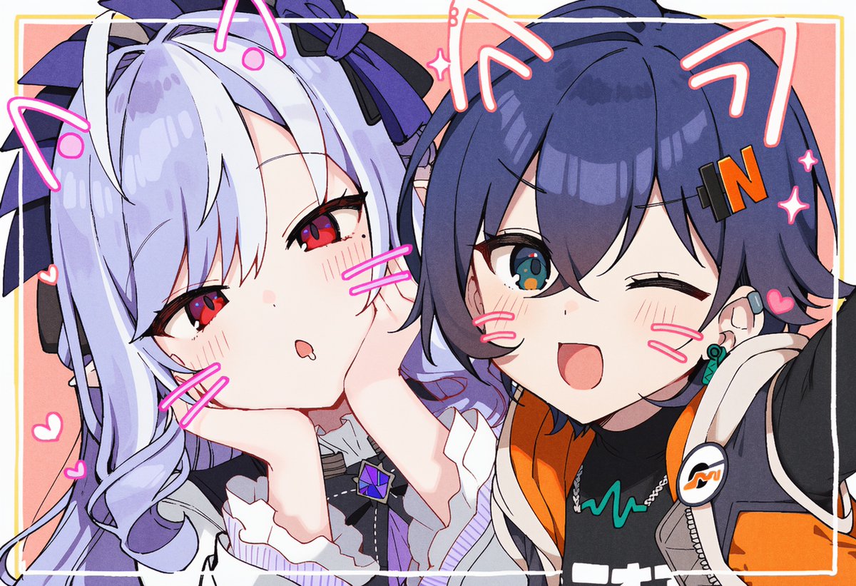 「パエトーン」様と一緒にプリクラ…！！
と感無量なビビアンとリンちゃん