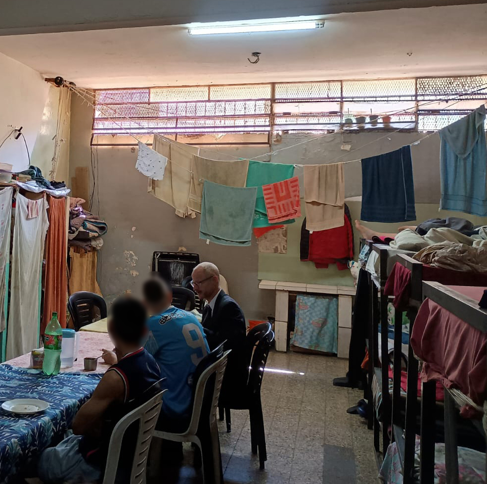 PPNArg's tweet image. 📍 Devoto | Se inspeccionó los pabellones de la planta baja del módulo 6 del CPF-CABA para monitorear las condiciones de detención. Se realizaron entrevistas individuales con el objetivo de recoger las demandas de las personas privadas de la libertad y sus necesidades…