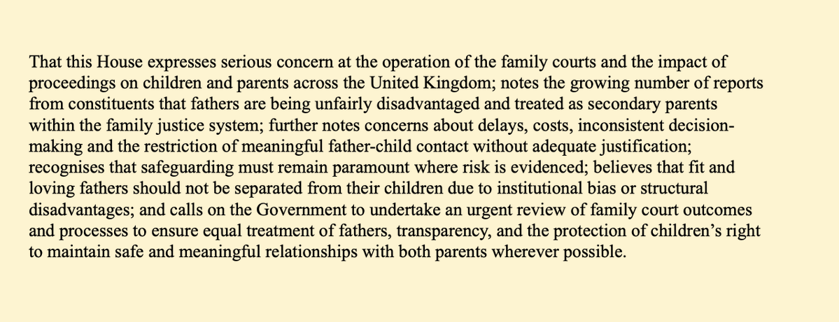 RupertLowe10's tweet image. I have tabled a parliamentary motion to push for fair and equal treatment of fathers in the family court system.

Decent, loving, caring men are being kept away from their children. This is happening all over Britain, and nobody is talking about it.

I want a fair deal for dads.