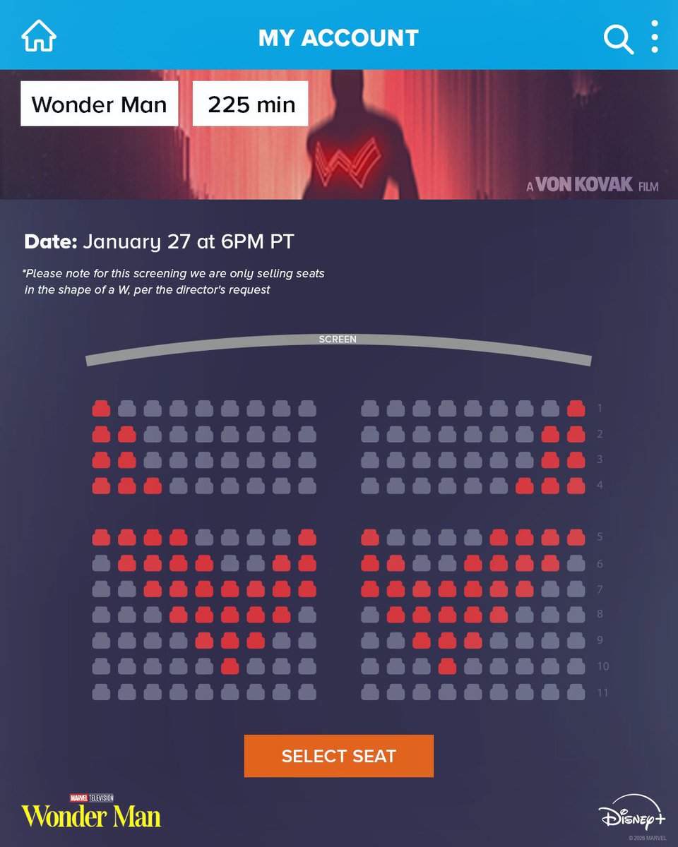 cosmic_marvel's tweet image. The ‘WONDER MAN’ film in the #MCU has a runtime of 3 hours and 45 minutes.
