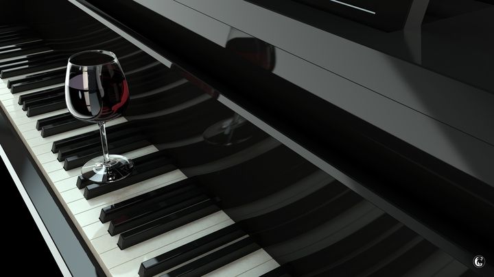 Art of the Day! "The glass of wine". Buy at: ArtPal.com/coronagilles?i…