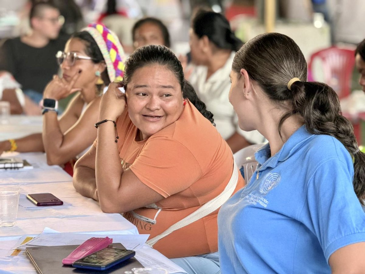 MisionONUCol's tweet photo. #SanJoséDelGuaviare | Durante cinco días se avanzó en la actualización de los Planes de Acción para la Transformación Regional #PATR, fortaleciendo la planificación participativa para el desarrollo territorial y la implementación del #AcuerdoDePaz. 🧵 https://t.co/bP8oAovgvC